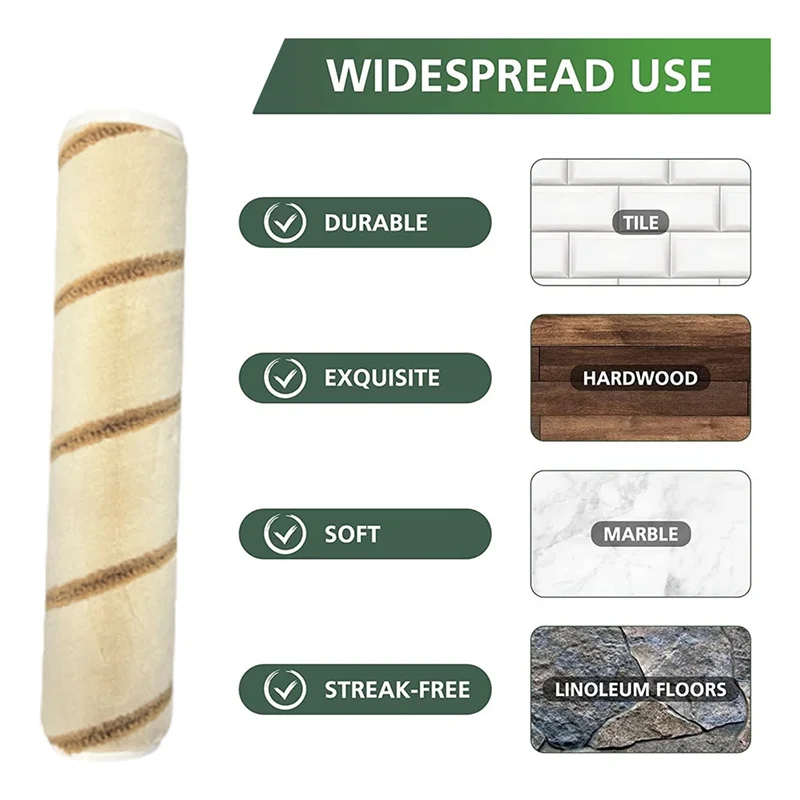 B47B-Staubsauger-Rollenbürste aus weichem Samt für Dreame P10 / Solo 10 / Power 11 – Hartholzbodenaufsatz