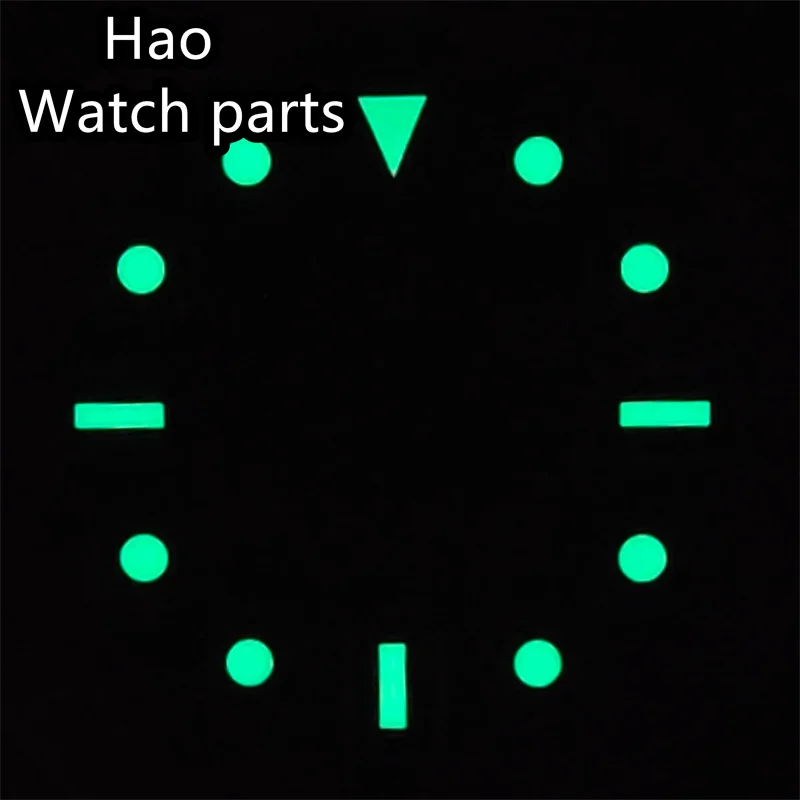 قرص متدرج 29 ملم عتيق أسود بني مع إبرة ندفة الثلج باللون الذهبي الوردي NH35 36 ETA2824 2836 ملحقات تعديل الساعة