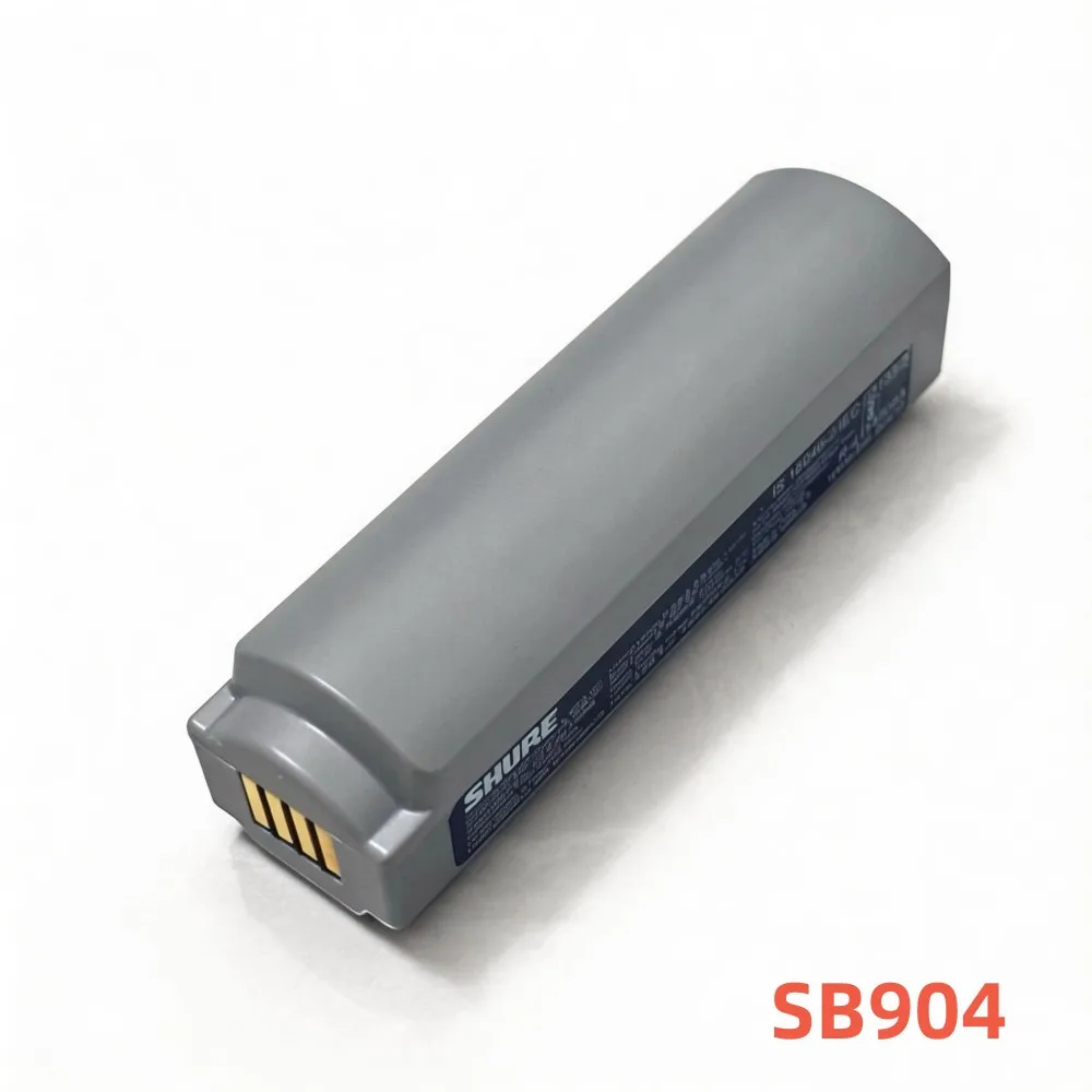 100%Original 2420mAh 3.6V for SHURE SB904 GLXD1+ GLXD2+ GLXD14+ GLXD16+ GLXD24+ Wireless Microphone Battery
