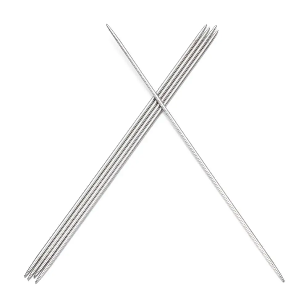 5 قطعة/المجموعة متعدد الألوان الغزل DIY سترة نسج الحرفية مجموعة أدوات الحياكة مستقيم إبر الحياكة الكروشيه السنانير المعادن الكروشيه #3