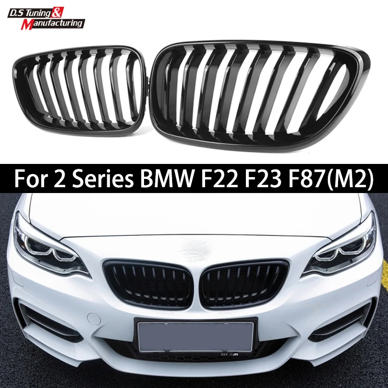 

Car Front Bumper Kidney Grille For BMW 2 Series F22 F23 F87 M2 2013-2020 218i 220i 228i 230i M235i M240i xDrive Racing Grills