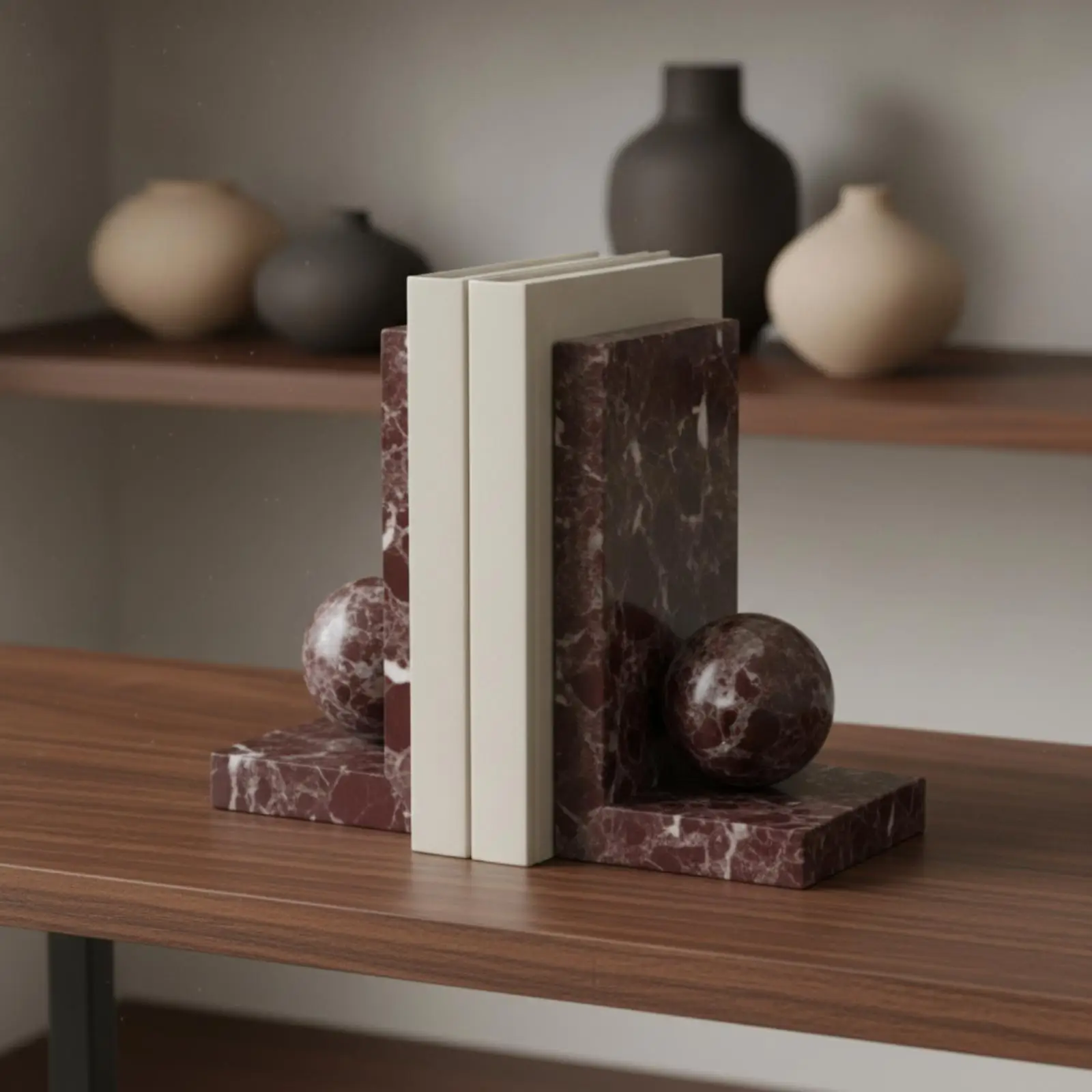 fermalibri-in-marmo-eleganti-fermalibri-a-sfera-minimalisti-per-studio-e-soggiorno