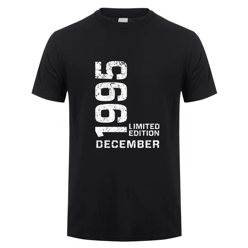 Born in 1995 March August December T Shirt Women Men 1995 30 Years Old 30th Birthday Gifts Cotton T-shirts Tops DY-038