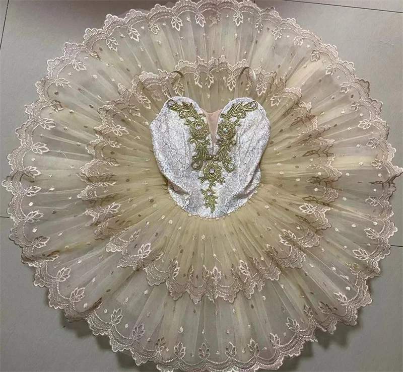 Cheap Custom Size 7 Layers Kids Girls Women Adult Fairy Doll Performance Wear Pink Red Champagne Ballet Tutu Costumes