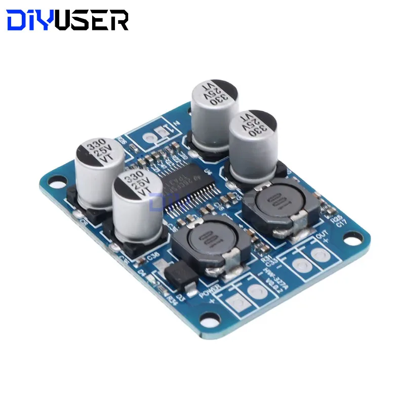 DIYUSER TPA3118 60W 32Pin Chip Original DC 12V-24V Mono Digital Audio Power Amplifier Board Amp Module