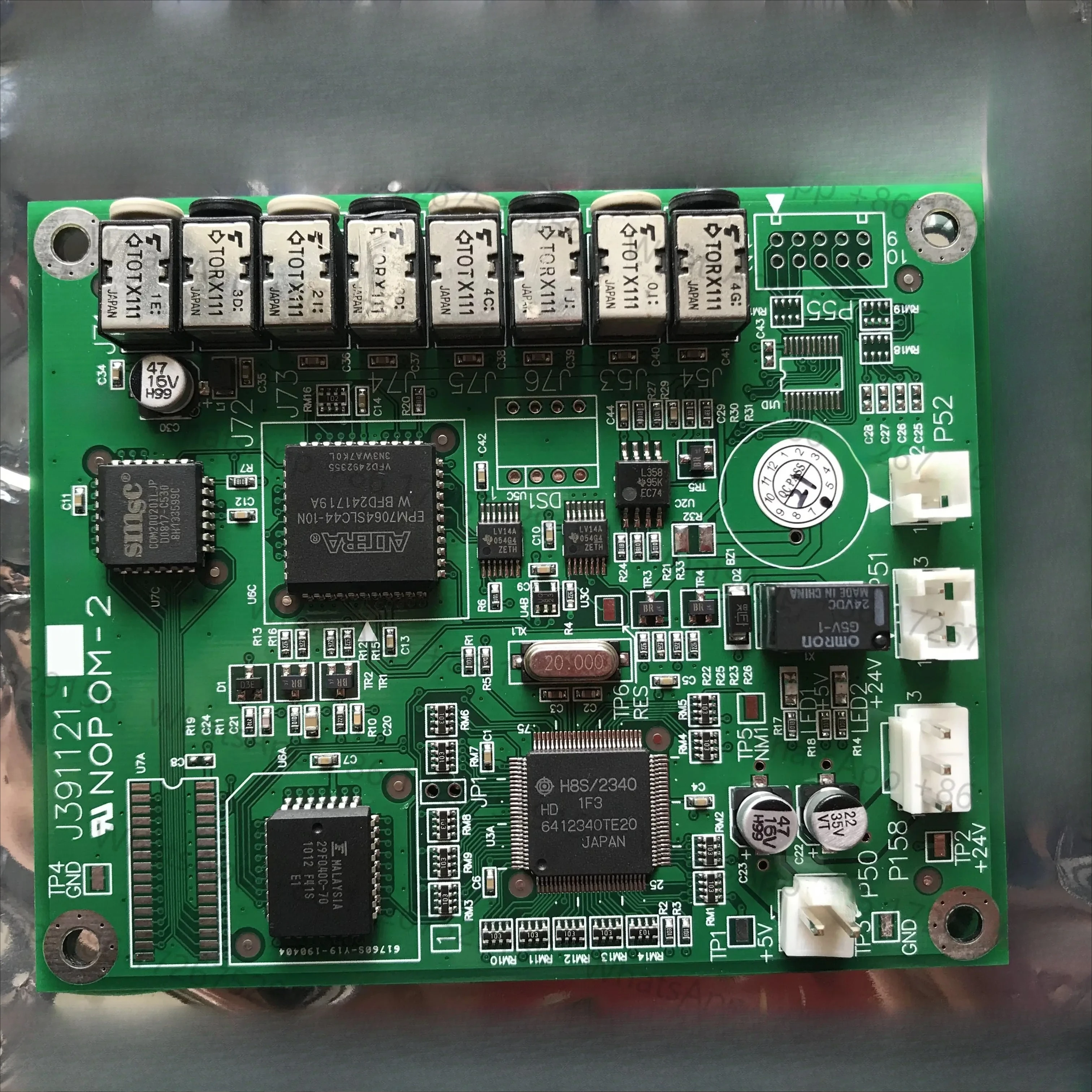 J391121 J391238 Nuevo PCB de control de interruptor con uso del escáner para Noritsu QSS 3201/3202/3203 Caja de control de escritorio Minilab digital
