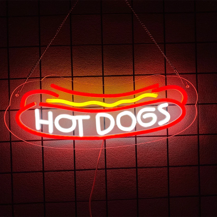 Hot Dogs Series Neon Sign For - Photography Lighting For Food recension och pris