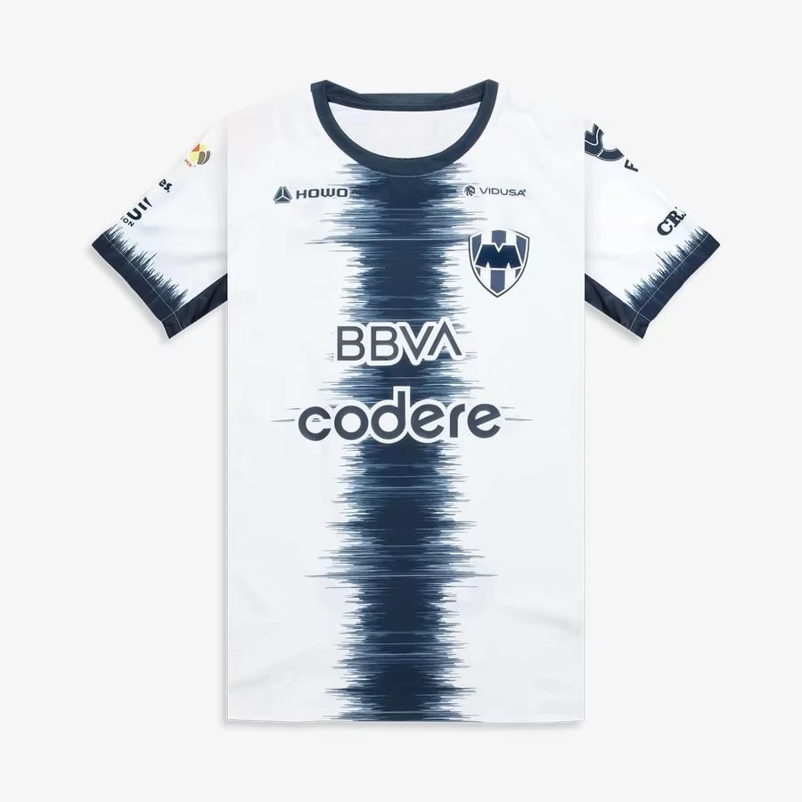 2026 Monterrey 3D Print Football Jersey Men Women Summer Sports Oversize T-shirt Breathable Quick Drying Streetwear Clothing