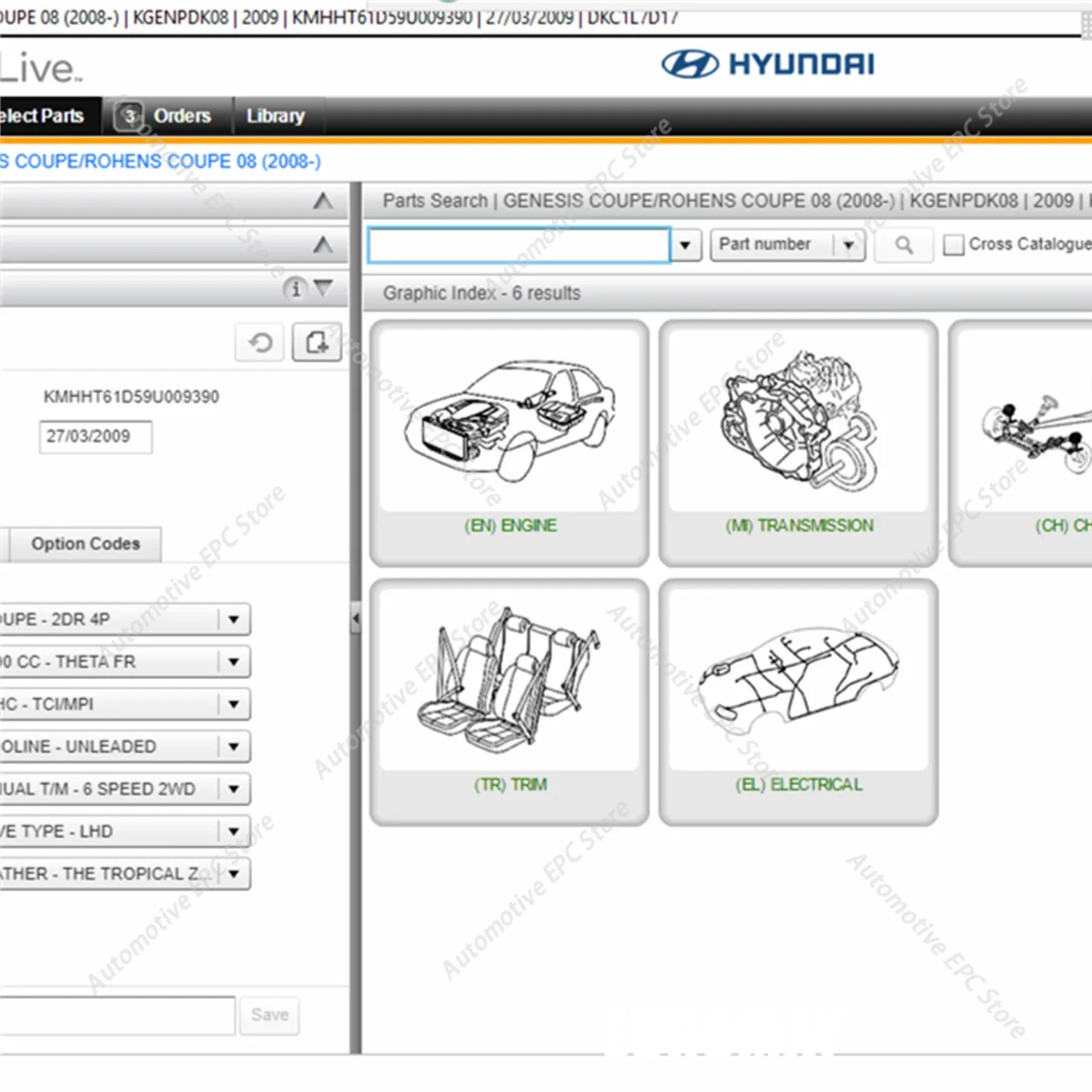 

Каталог запчастей Hyundai Microcat V6 EPC 2025.01
