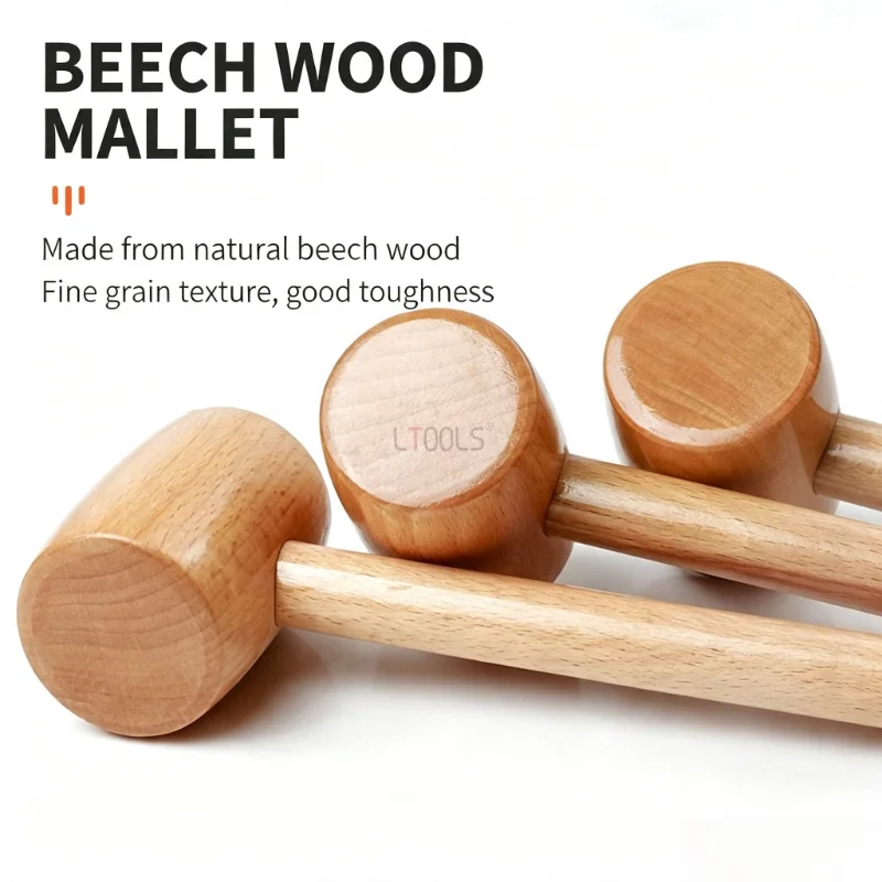 Martelo de Madeira Sólida, Min - Mallet Wood Carving avaliação e preço