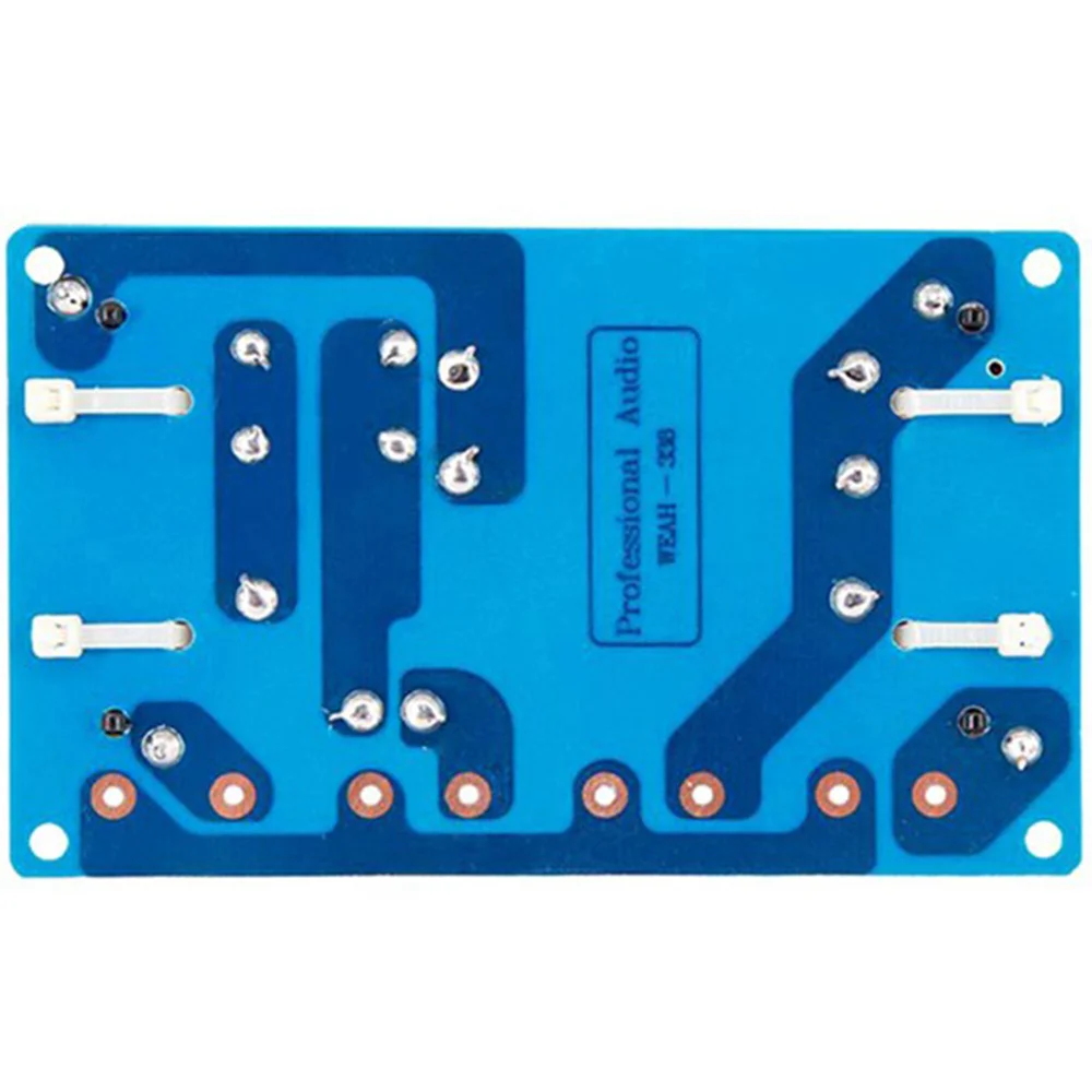 2 шт. WEAH-338 3-полосный делитель звуковой частоты, высокие + средние + басы, кроссовер, фильтр для динамиков для 8-дюймового динамика «сделай сам»