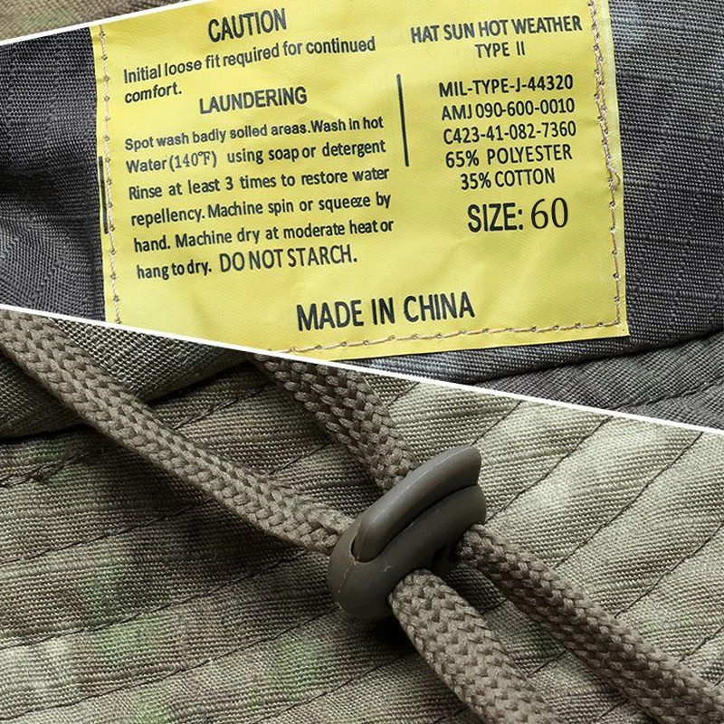 Camouflage Boonie Cap Passamontagna Cappello Completo Pieghevole Cappello morbido Caccia all'aperto Pesca Cappello a tesa larga Cappellini per protezione solare