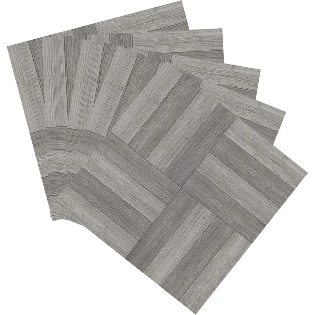 5Pcs Premium PVC Marbling Floor Stickers Non-Slip Waterproof Self-Adhesive for Kitchen Wall Floor Tile Decor DIY Home Office