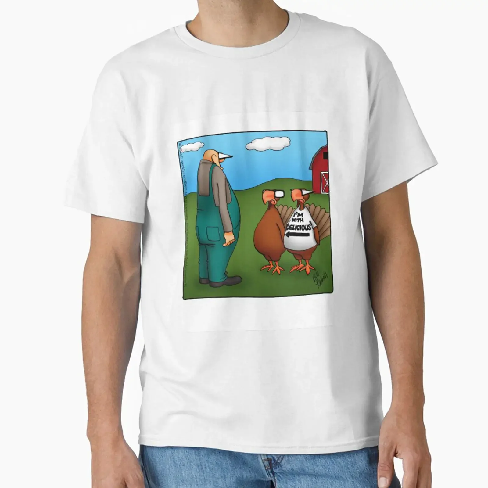 Funny Spectickles Thanksgiving Turkey Cartoon Classic T Shirt vintage Washed Breathable graphic Casual Unisex streetwear
