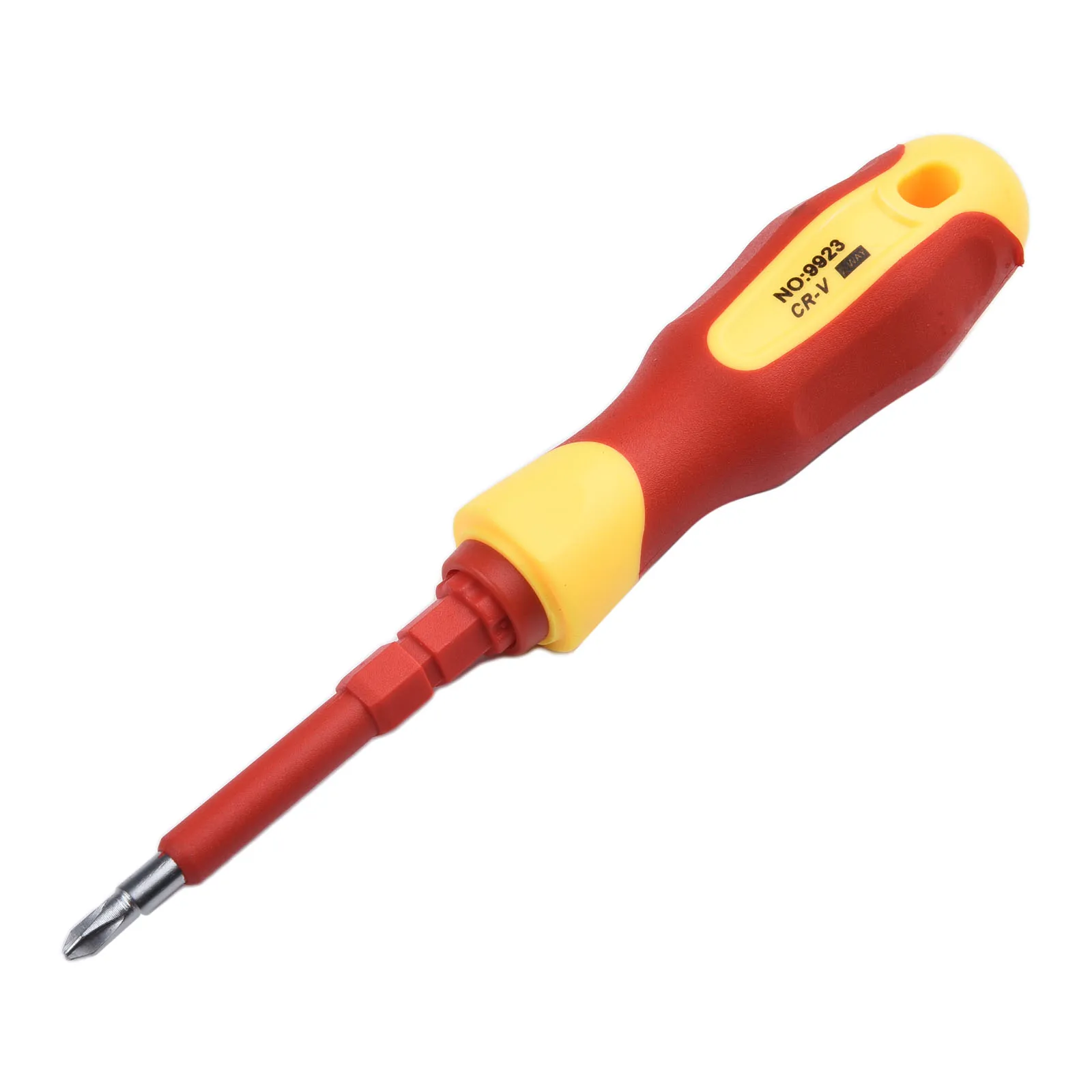 

4pcs Multifunctional Screwdriver Set Electrician Specific Screwdriver Dual Head Available Insulated Screwdriver Hand Tools