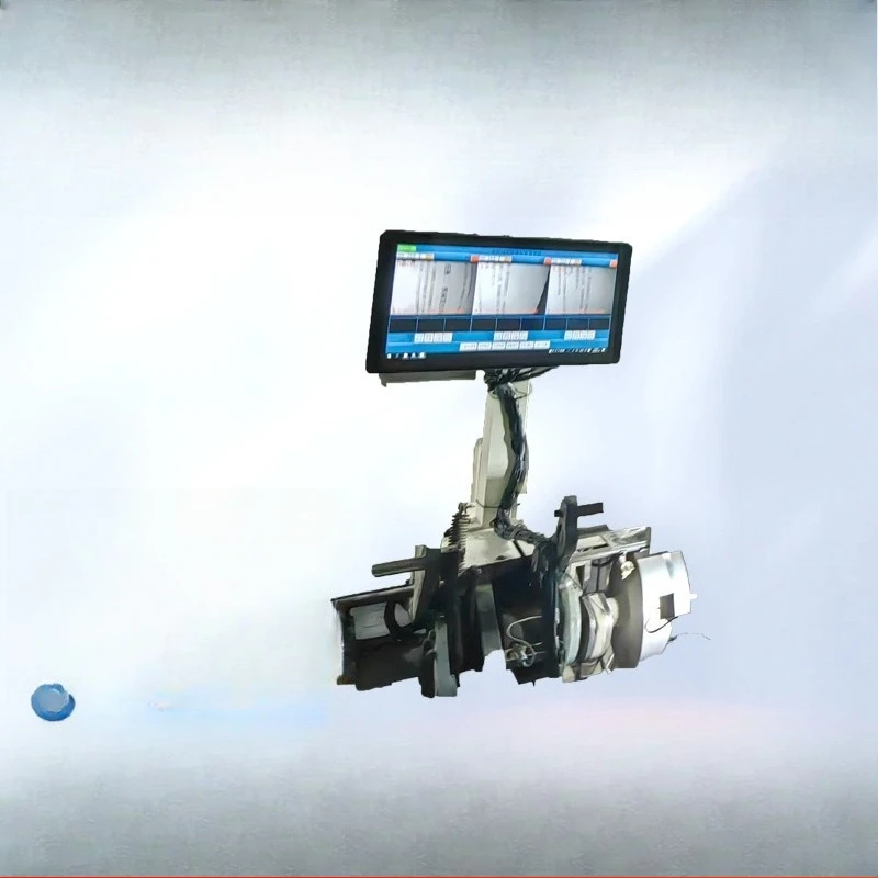 Paging machine glue nail visual graphic detection wrong post with anti-mixing visual inspection
