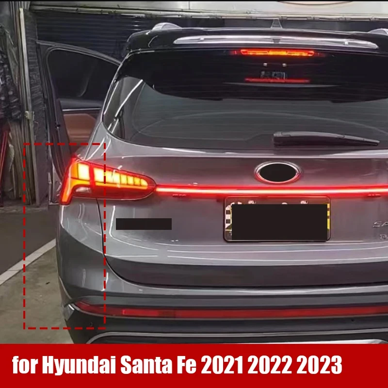 taillight Steering drive protocol module modified line linkage steering signal light For Hyundai Santa Fe TM 2020 2021 2022 2023