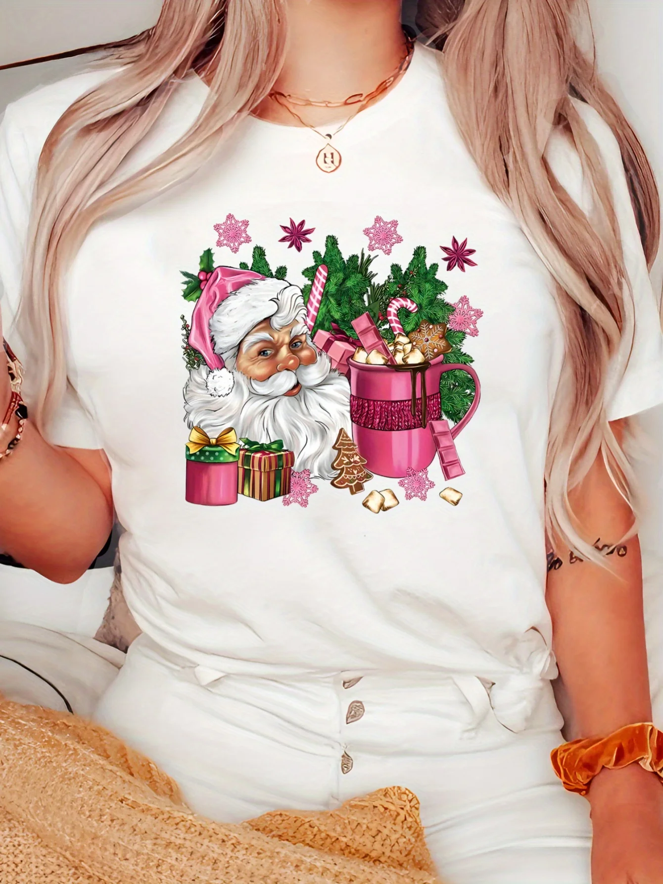 

2025 Новая повседневная рубашка унисекс с буквенным узором и принтом уличной моды, трендовая рубашка из чистого хлопка с короткими рукавами и круглым вырезом