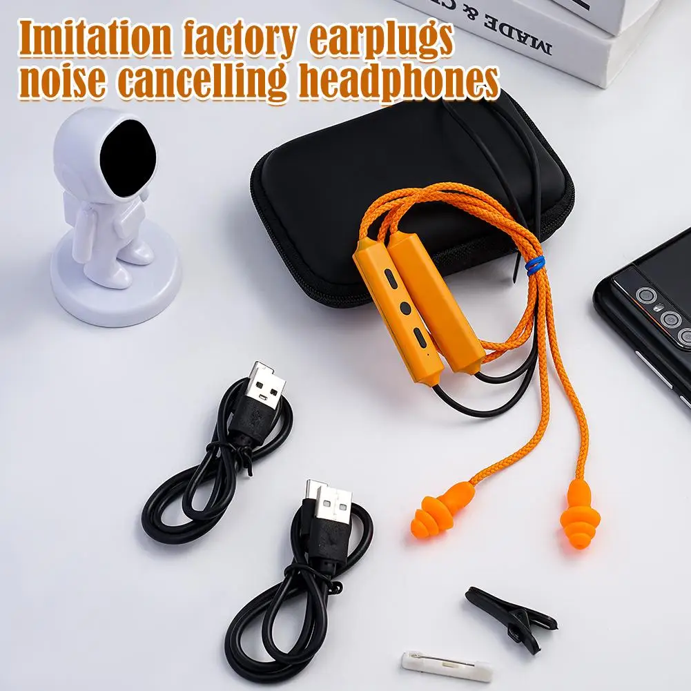 Ear Plugs Bluetooth-compatible Headset For Work Noise Suppression Hearing Protection Construction Sites Noisy Places