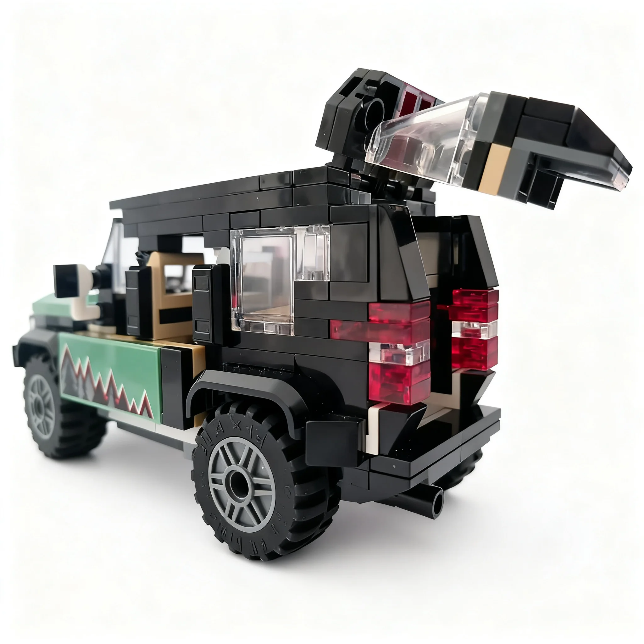 321pcs MOC OFF ROAD SUV Cars Model Building Blocks Construction Christmas Gift Toys Idea Display 3D Collection Assemble Art