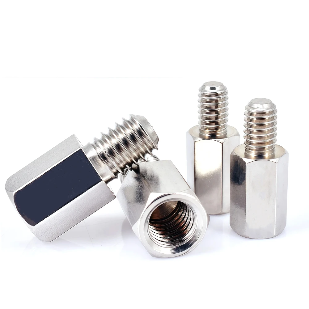 304 Edelstahl Abstandshalter PCB-Stütze Männlich zu Weiblich Sechskant-Platinenabstandshalter Säulen Abstandsbolzen M2 M2.5 M3 M4 M5 M6 M8 M10 – Detail 4