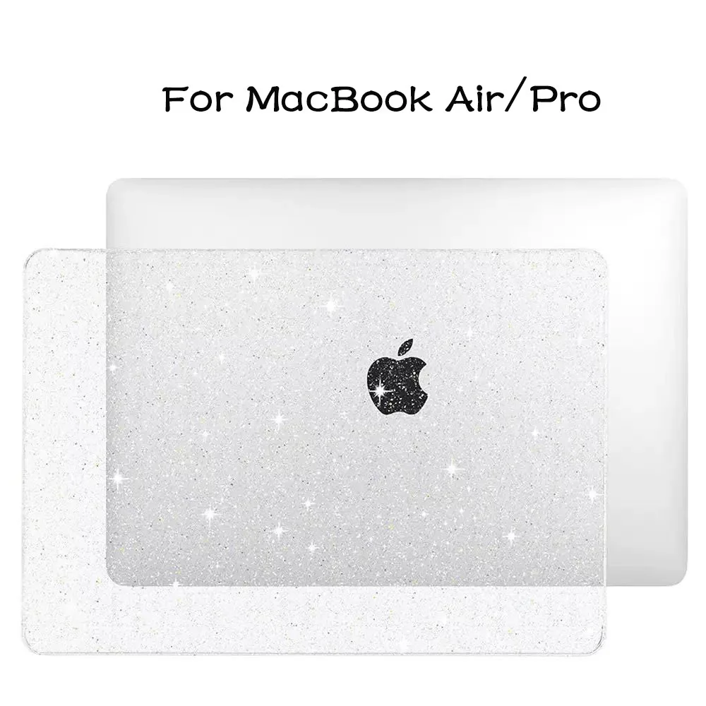 Sparkling Crystal Laptop Cover For Macbook Air 13 15inch NEO A3404 M5 M4 A3113 A3241 A2941 A2337 Pro 14 16 M3 M2 M1 A2338 Cover