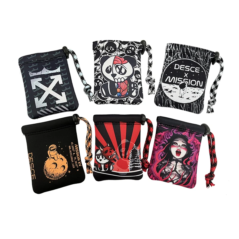 11เซนติเมตร * 8เซนติเมตรกล่องไอโอกระเป๋าใส่กล่องอาหาร Wick'd กันน้ำปอนด์กระเป๋าสไตล์ภารกิจสำหรับ sxk BB billet dotaio/cthulahua/pusle AIO