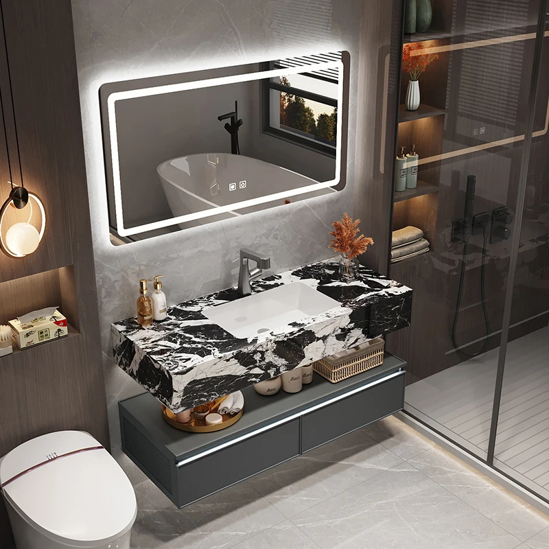 أدراج للعناية بالبشرة، ديكورات خزانة الحمام، نبات فوق أقسام، خزانة الحمام، تخزين العطور، أثاث Gabinete العصري #6