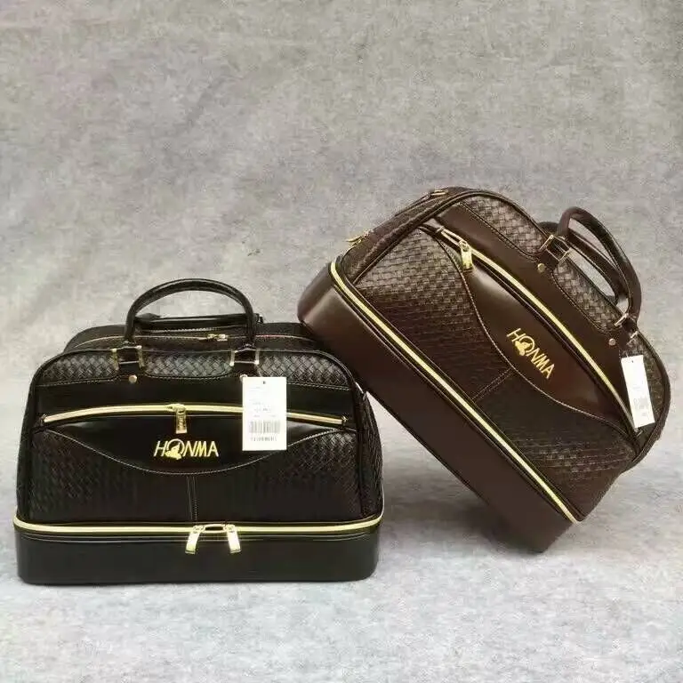 

Дорожная сумка для гольфа унисекс с отделением для обуви, спортивная сумка с двойным отделением для спортивного оборудования, легкая и структурированная