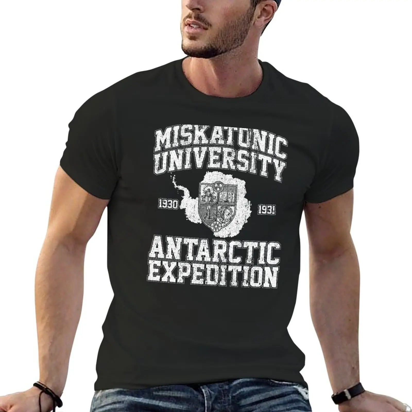 

Miskatonic University Antarctic Expedition T-Shirt oversized graphic tee oversizeds oversized luxury clothes men