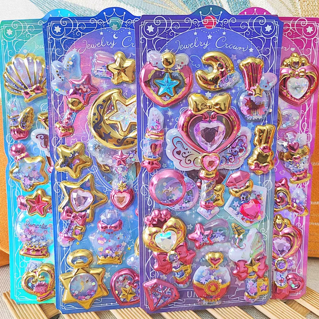 

2 шт./4 шт., волшебная палочка Love, драгоценный камень, 3D наклейки, скрапбукинг, сделай сам, журнал, канцелярские принадлежности, наклейка, декор, школьные принадлежности, подарок