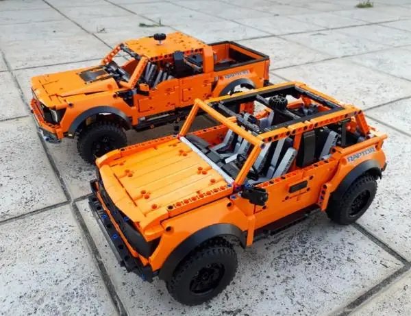 

1249parts 42126 Модель C-Ford Bronco Power Строительные блоки для взрослых Модели игрушечных транспортных средств Пневматические высокотехнологичные развивающие игрушки