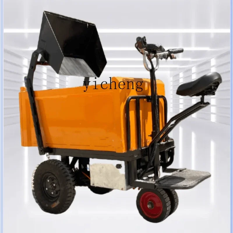 

строительная площадка электрический самосвал строительная площадка трехколесный песочный гидравлический самосвал