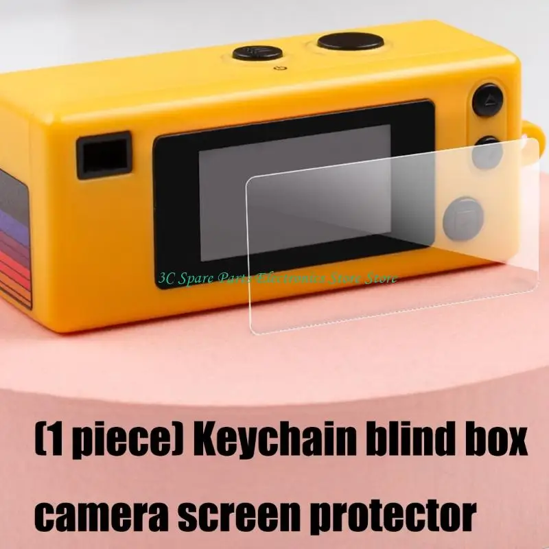 SZ Mini Camera Tempered Glass Film Keychain Digital Camera Screen Protector Gift