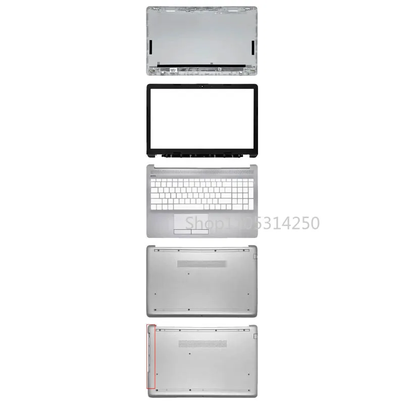 For HP 15-DA 15-DB 15-DR 15-DX 250 G7 TPN-C135 TPN-C136 New Laptop LCD Back Cover Front Bezel Palmrest Hinges Cover Bottom Case