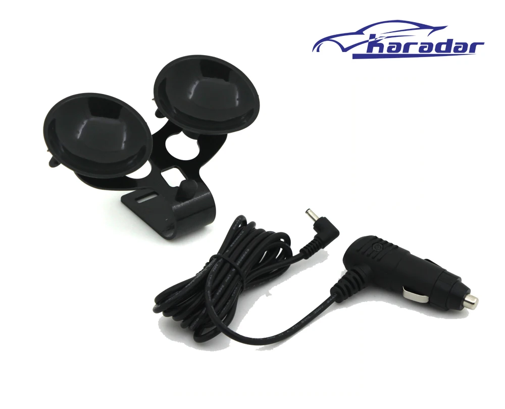 Karadar Car Anti Radar Detector DVR Video Recorder Camera Bracket Sucker and Charger 3.5mm Port