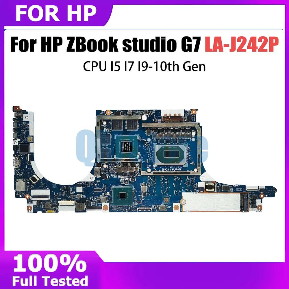 

LA-J242P Mainboard For HP ZBOOK G7 Laptop Motherboard CPUI5 I7 I9-10th Gen N19P-Q1-A1 16GB RAM M12873-601 M12874-001 M12878-001