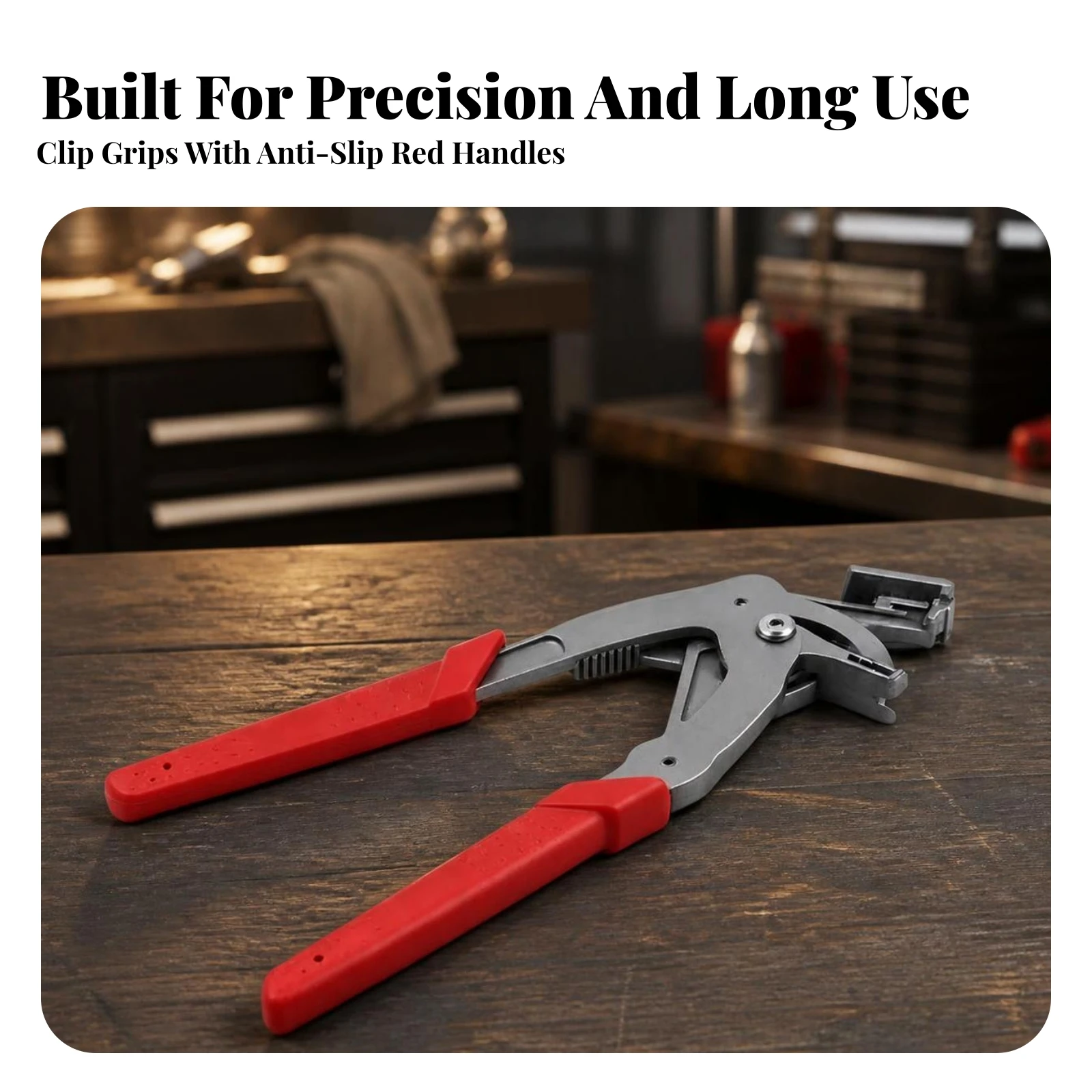 Panel Clip Removal Pliers Ergonomic Car Clip Pliers Trim Removal Tool Textured Grip Compact for Mechanics