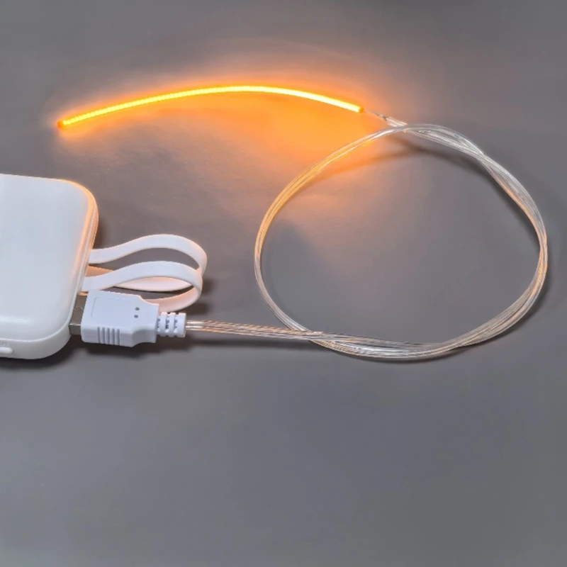 5V USB LED Filament Flexible Chip 360 Degree Lighting Bendable Bulb Lamp high quality