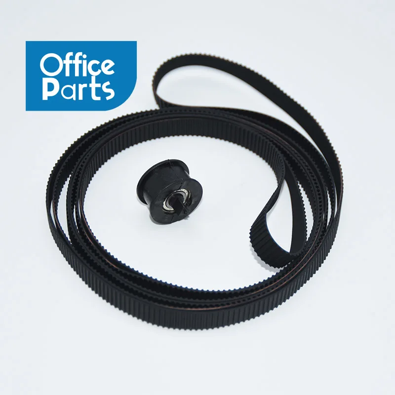 

1pcs C7769-60182 Carriage Belt with Pulley 24 inch A1 for HP DesignJet 500 500PS 510 510PS 800 800PS Plus 4500 820 MFP 4020 T620