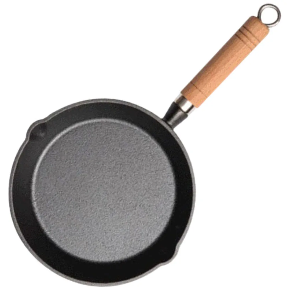 

Cast Iron Small Frying Pan Nonstick For Eggs Pancakes Crepes Breakfast Multi-Use Griddle Kitchen Cooking Tool Flat Pan