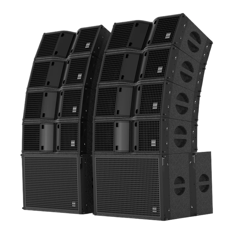 Stages sound system LA208+LA18B(8+4)  line array speaker system set