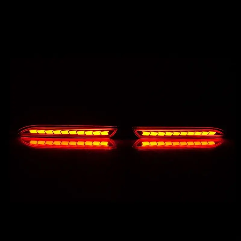 LED Rear Bumper Brake Light Reflector For Honda City 2023-2024 ELYSION 2022-2024 Odyssey 2015-2024 Car Accessories