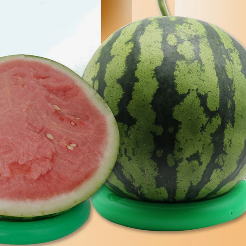 

10pcs Watermelon Cantaloupe Fruits Ring Stand Holder Base 13cm Display Support Fruit Circle Pad Vegetables Gasket