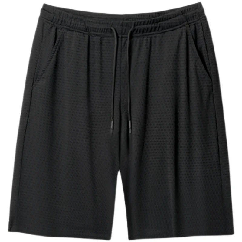 

Мужские летние орты Spor Ice Silk, свободные, тонкие, Qui Dry, легкие, пятидюймовые, сетчатые, большого размера, удобные, дышащие орты