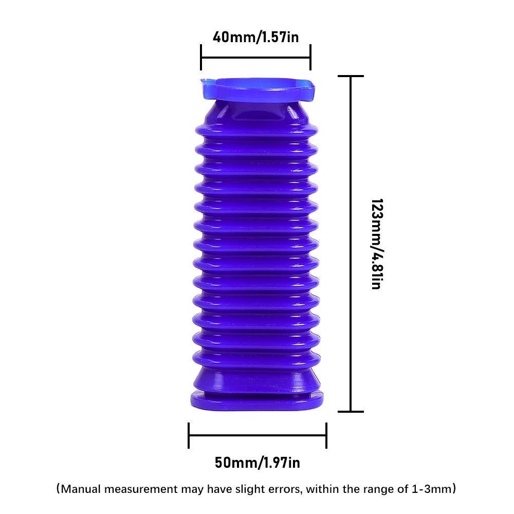 1-8pc Soft Roller Kanal Gummi Schlauch Mit Reparatur Werkzeug für Dyson V6 V7 V8 V10 V11Staubsauger weichen Trommel Kopf Blau Schlauch Ersatzteil – Detail 18