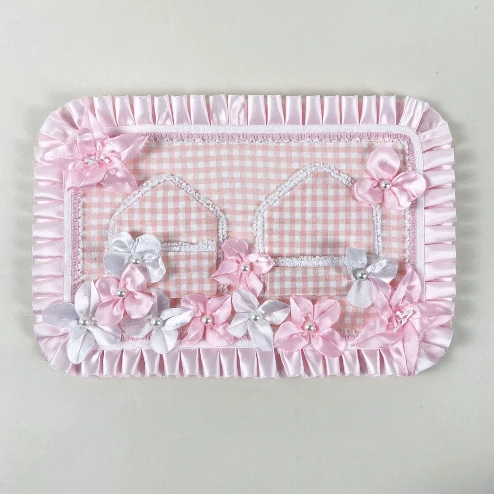 

Прозрачная вставка для сумки Ita, украшение для Itabag, аксессуары для Ita Bag, кружево, розовый, фиолетовый, черный, аксессуары в стиле Y2K, вставка для Ita Bag