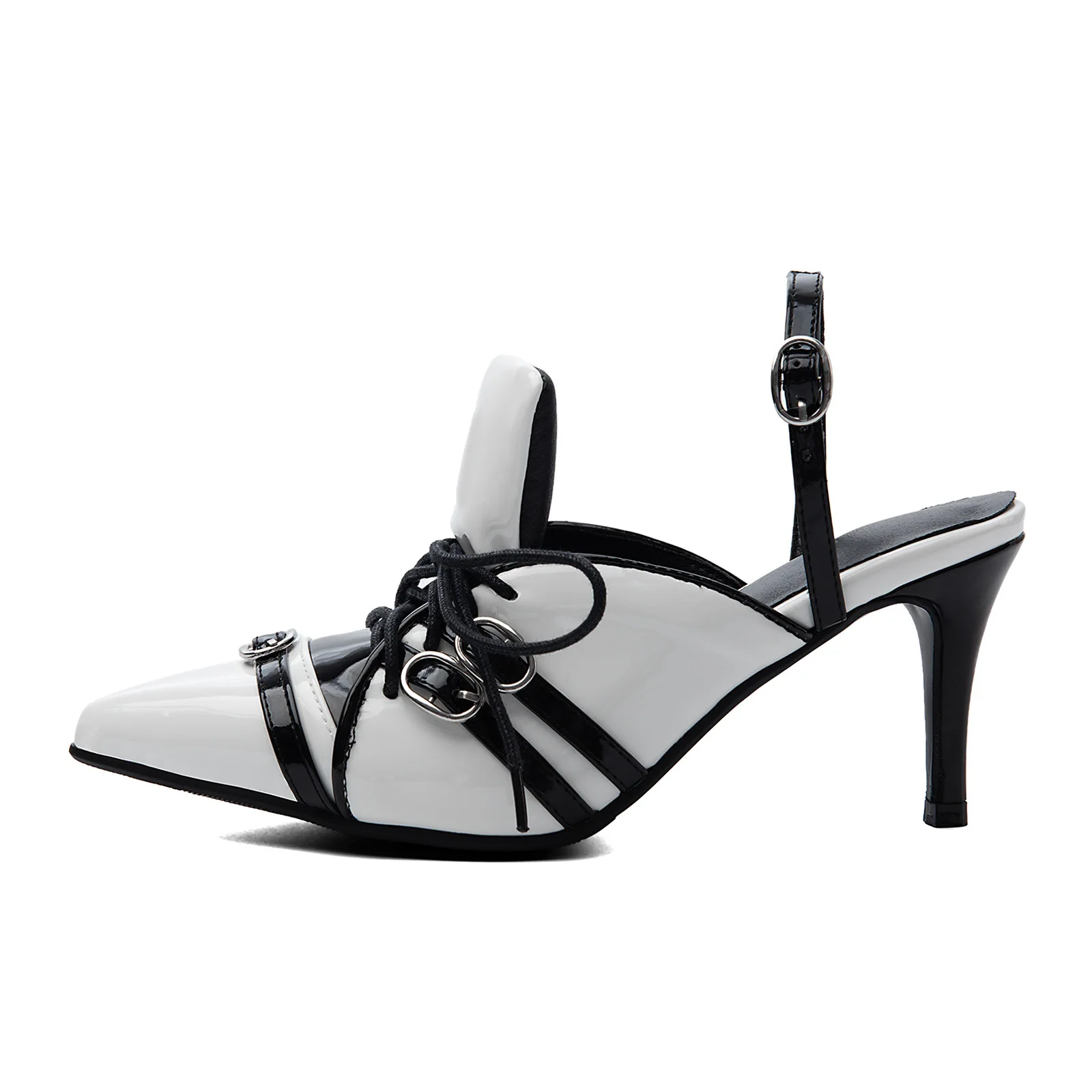 Women Pointed Toe Stiletto High Heel 7.5cm Sport Style Pump Party Evening Dress Shoes Extra Large Size 47 Dating Fashion F691