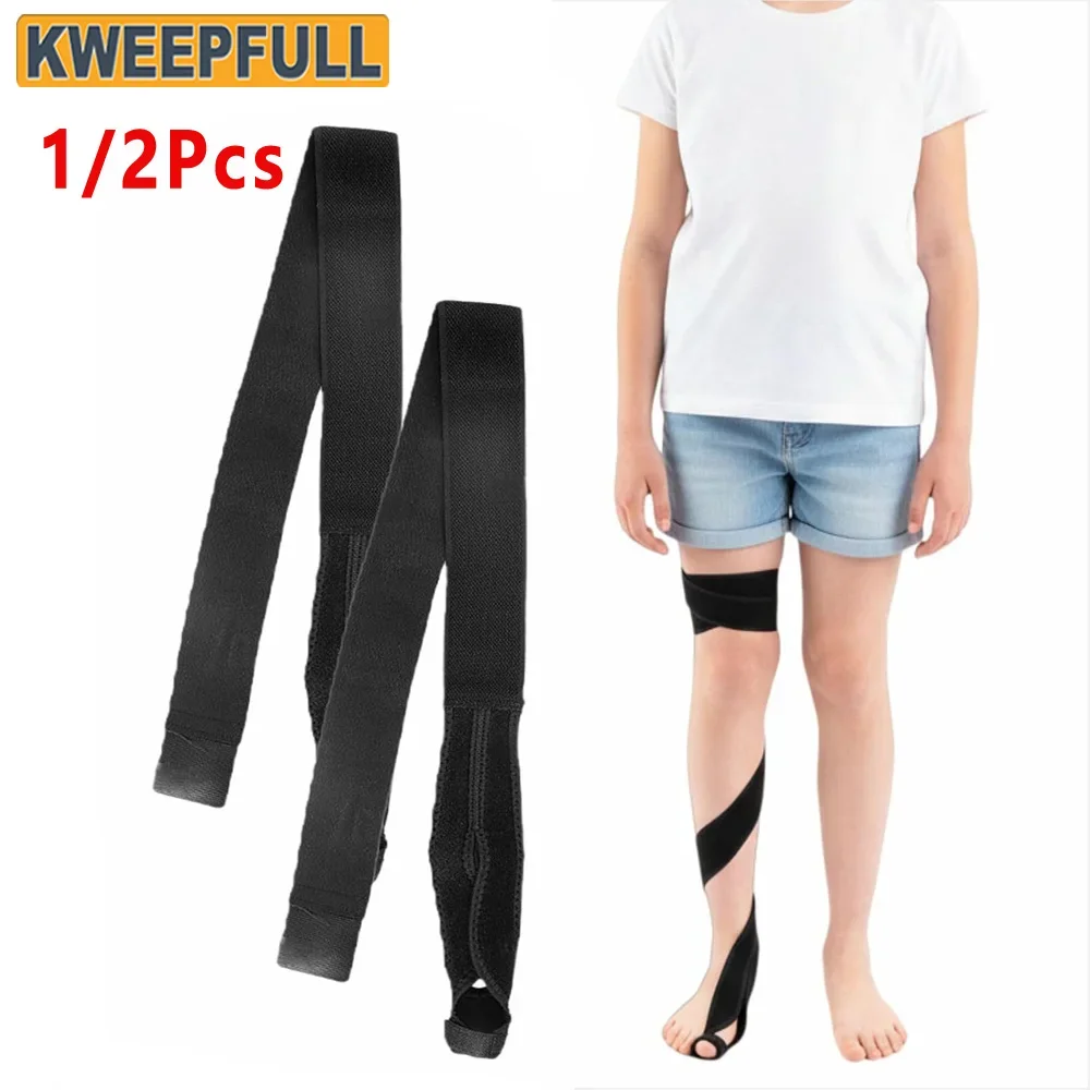 1/2PCS Children Posture Correction Leggings, Gait Training Support Brace for Kids Knee Internal Rotation, Walking Leg Alignment