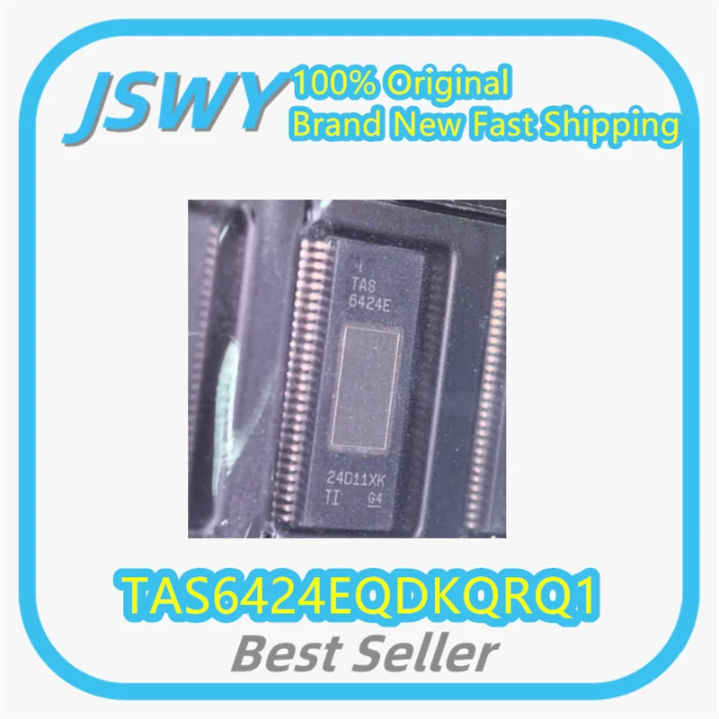 (2/30 Pack) TAS6424EQDKQRQ1 HSSOP56 100% Brand New Audio Amplifier 64 Bit High-Speed Package Fast Shipping
